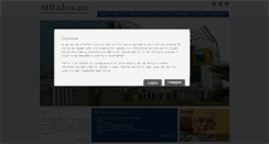 Desktop Screenshot of inttladvocare.com